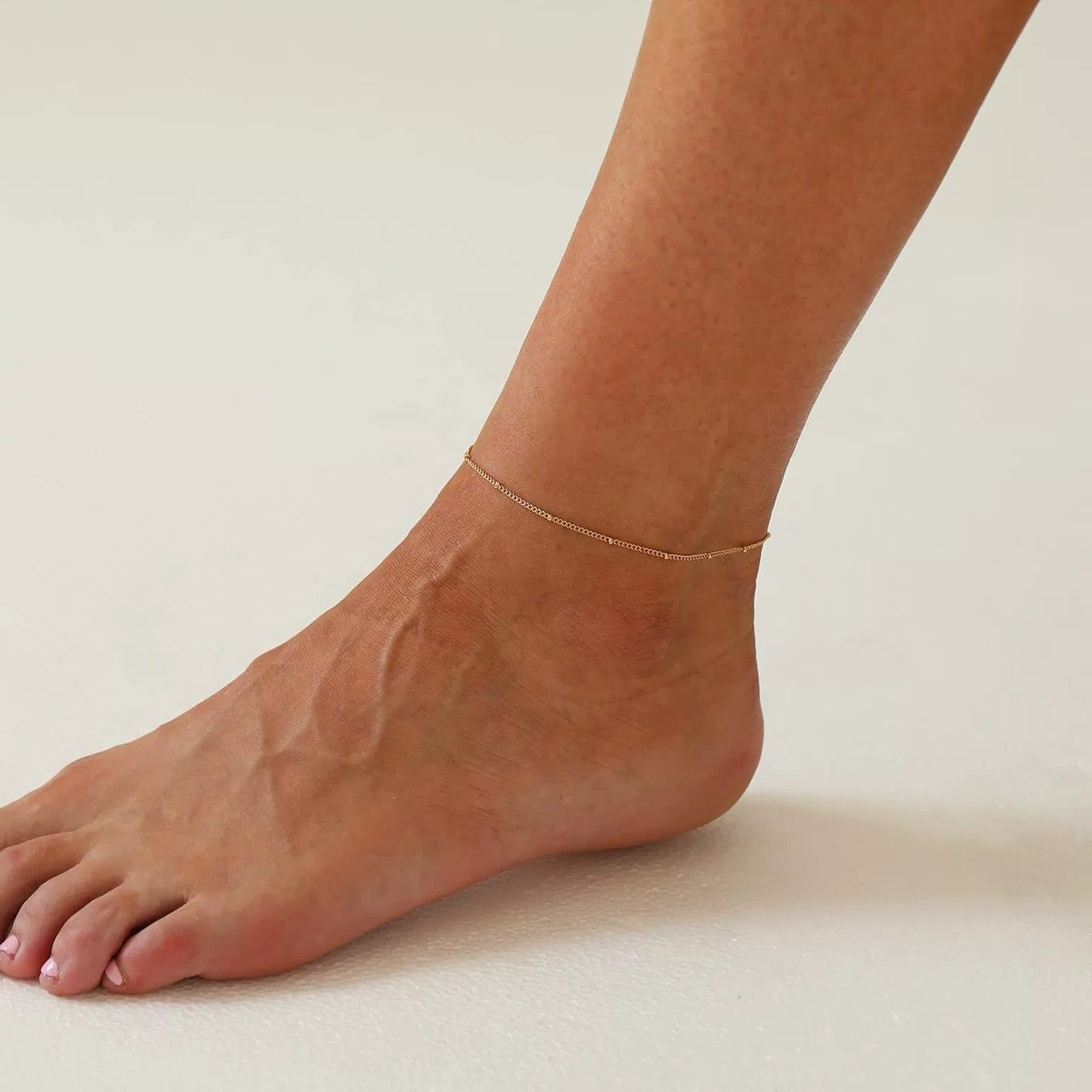 Abigail Gold Chain Anklet